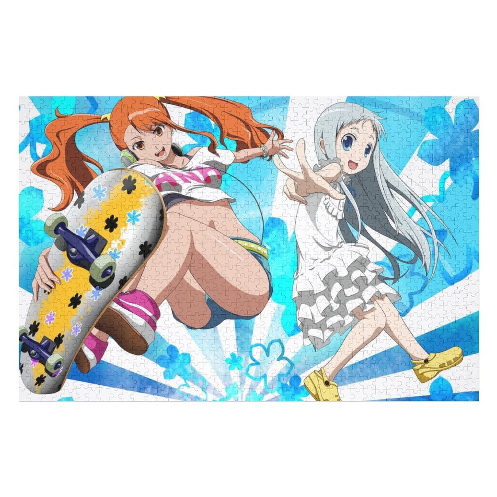 Amazon.co.jp: ジグソーパズル 可愛い アニメ柄 あの花 めんま